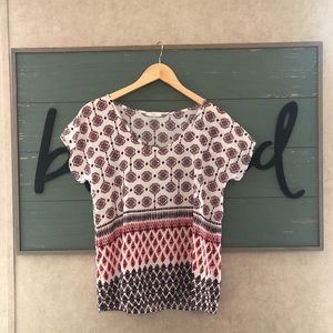 {soprano} floral blouse!